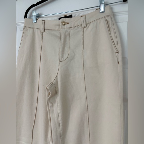 ZARA STITCHED BOOTCUT PANTS
Color: ECRU - Picture 10 of 13